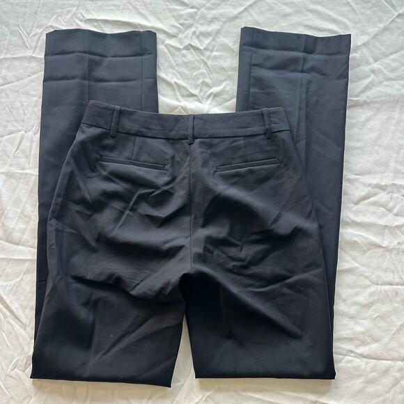 J.Crew Black, Light Wool, Flared, Work Pants- 0 - Picture 2 of 11